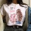 Summer Fashion City Girls Simple T-shirt Trend Women's Fashion White Short-sleeved Women's T-shirt Harajuku