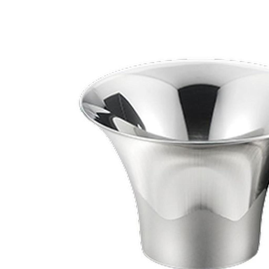Sake Cup Mount Fuji Stainless Made In Japan J-kitchens-SimpleBag Set, Design, 1-Piece Steel, 75ml,