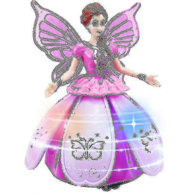 Dancing Princess Dolls Toys Rotating Dancing Princess With Light And Music Birthday
