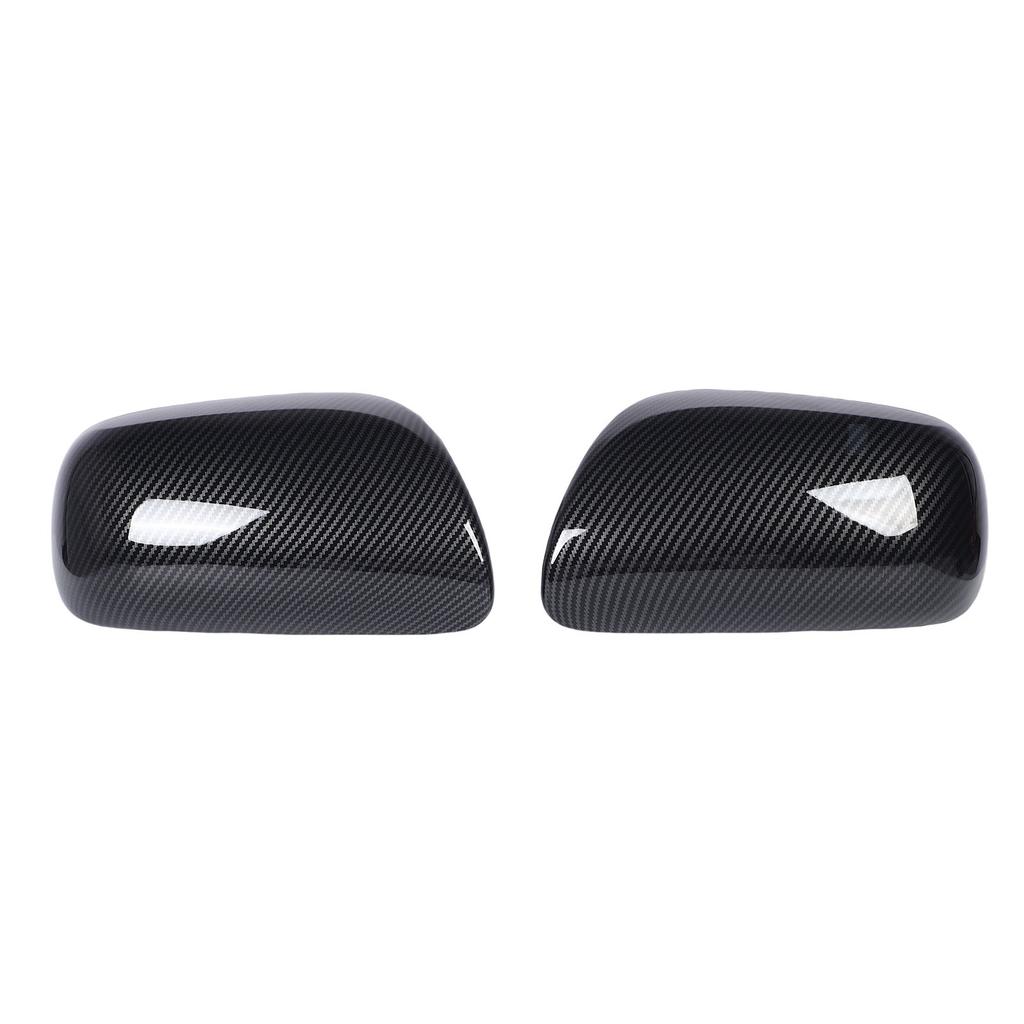 1 Pair Rearview Mirror Cap 8791502910 Carbon Fiber Look Left Right Side Replacement Door Wing
