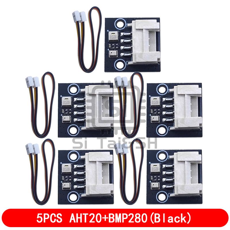 1~5pcs AHT20+BMP280 Temperature Humidity Air Pressure Module High-precision Digital Temperature Humidity and Air Pressure Sensor