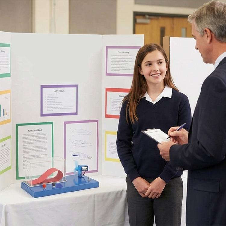 Handheld Wind Tunnel System For Visualizing Aircraft Lift Force Perfect For School Labs