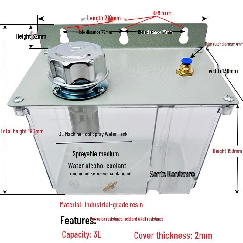 Engraving Machine Cooling Spray Nozzle YS-BPV-3000 for Cutting Fluid