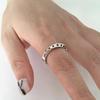 Retro Star Mobius Stackable Open Ring - Hong Kong Style