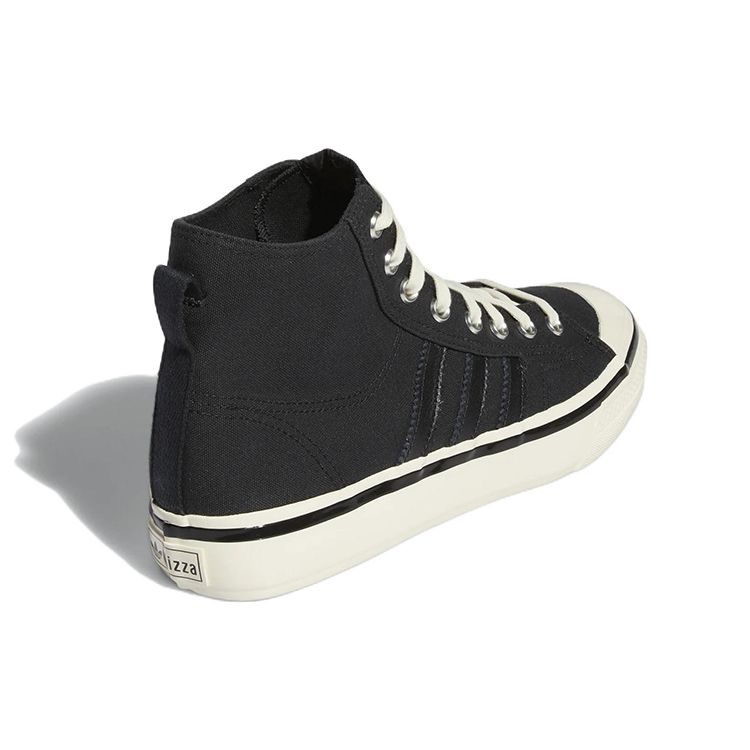 Adidas Nizza High RF 74 Black Cream White Men Sneakers Core-Black Gum GX8488