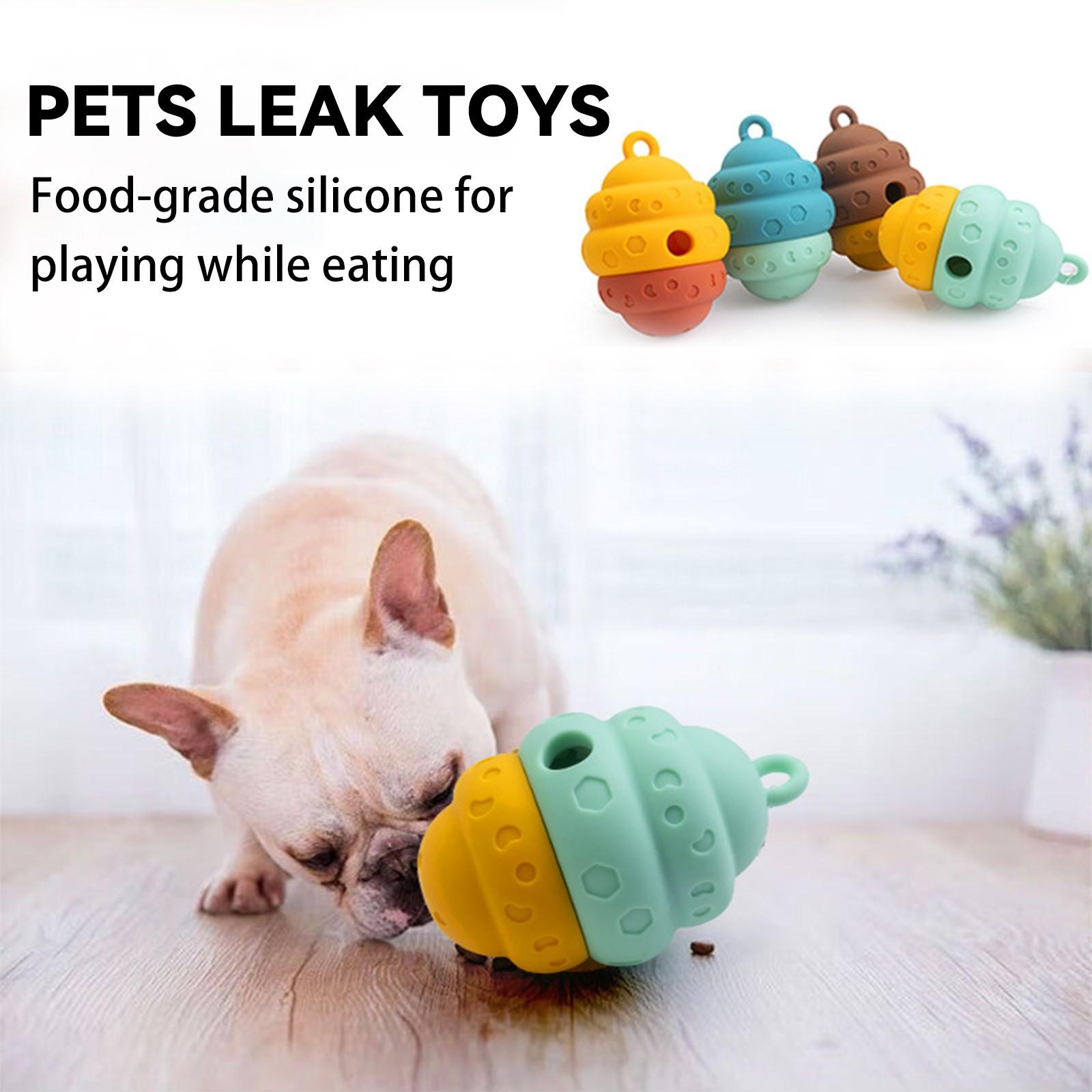 

Pet Food Leakage Ball, Pet Snack Stick Fixer Pet Dog Toys Cat Toys, Multi Function Pet Food Leaker One Size синій