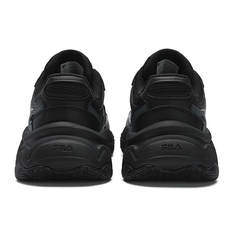 FILA Mars 4 Retro Fashion Casual Sports Wearable Low Top Running Shoes Women sneaker Black Gray F12W522101FBK