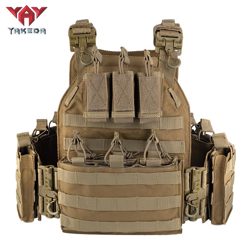 YAKEDA Quick Release Breathable Camouflage Tactical
