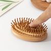 Bamboo and Wood Air Cushion Comb, Scalp Massage Comb, Suitable for Combing Wet or Dry Hair, Suitable for Everyone To Use