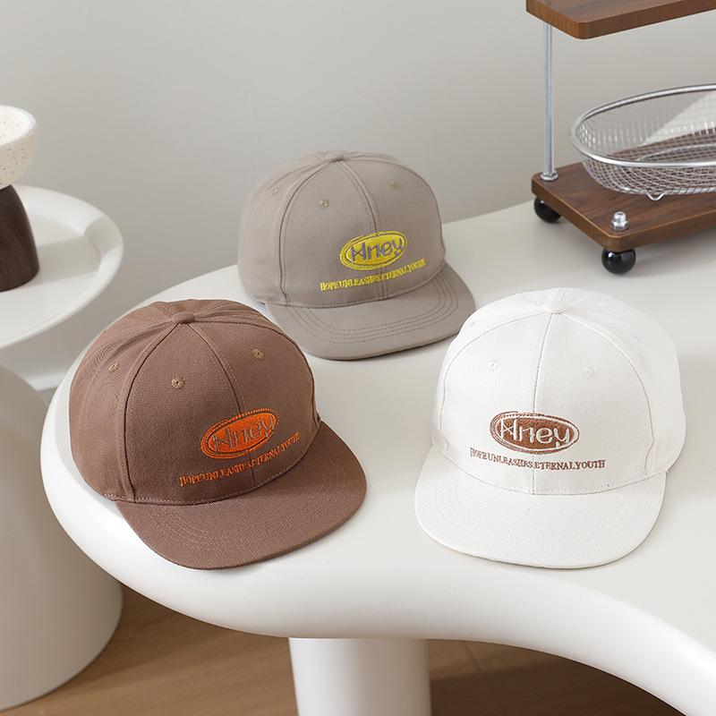 Kinder-Baseballkappe mit Sonnenschutz für Frühling/Sommer – Modische Snapback-Kappe im Streetstyle für Jungen und Mädchen
