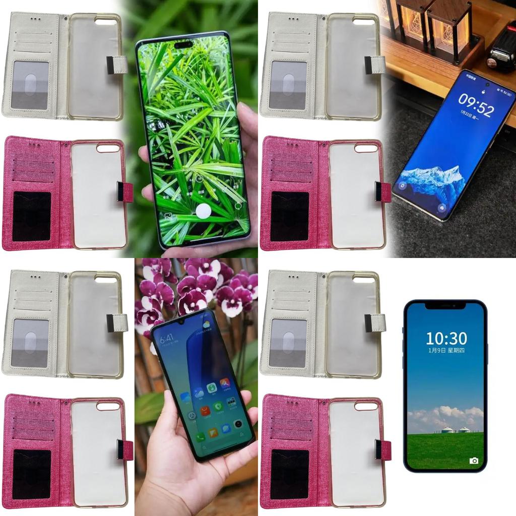 Apple Iphone 7 Plus Leather Phone Case With Carbon Fiber Material Shockproof Stand Magnetic For Business Use