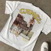 Retro Auto Camel Cigarettes Tričko Vintage Bavlněná Tílka Krátký Rukáv Ležérní Streetwear Oversized Dámské Oblečení Harajuku