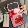 Cherry Flower Print Clear Case for iPhone 17 Pro Max 16 14 11 XR XS 12 13 Pro 15 Plus Air Back Phone Cover