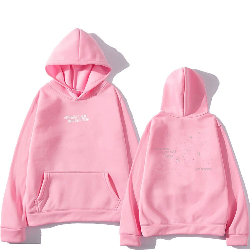 Ariana Grande Twilight Zone Constellation Hoodie Men Women Hip Hop Casual Clothes Unisex Fashion Oversized Sweatshirts Y2K Hoody