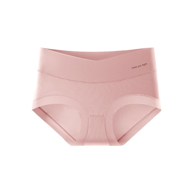 Sexiga midjakalsonger för kvinnors sömlösa mage Krympande Mulberry Silk Antibakteriell Stora andningsbara byxor