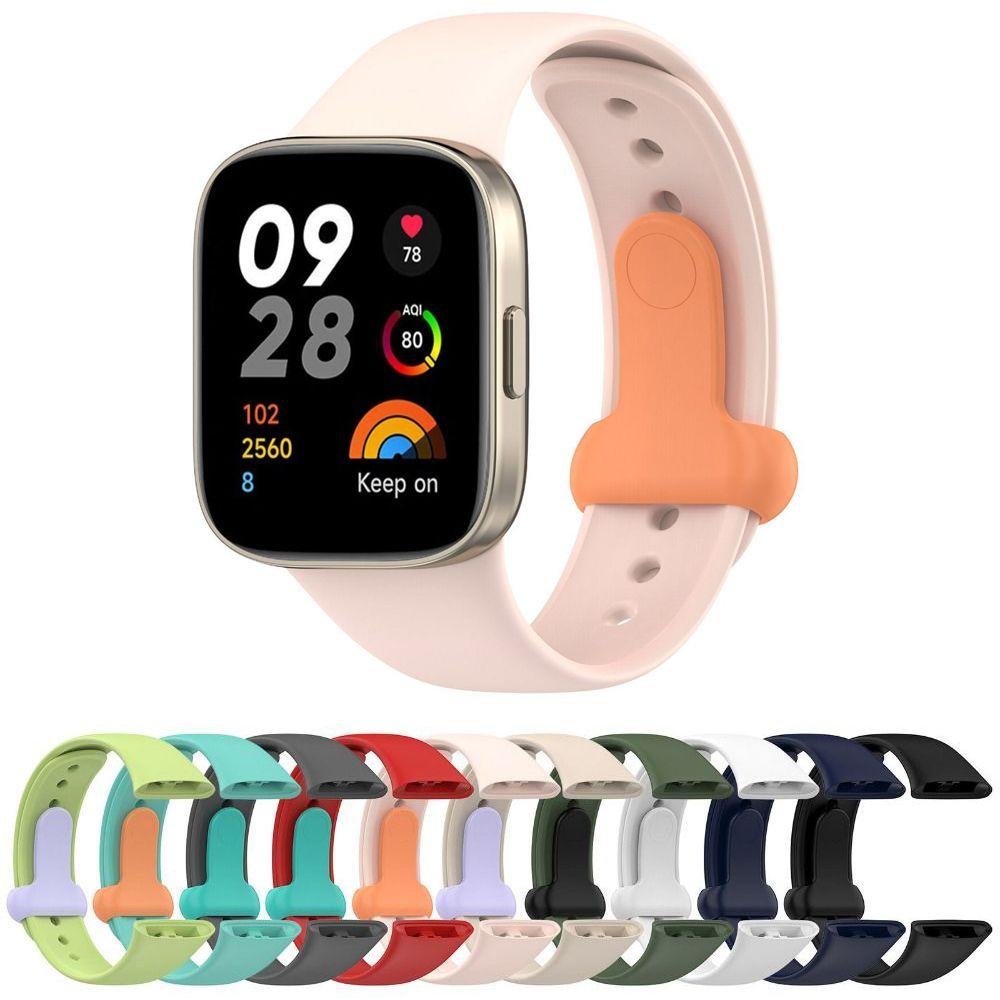 Silicone Strap  Redmi Watch 3 Watchbands Replacement Bracelet for Redmi Watch 3 Wristband Correa Strap
