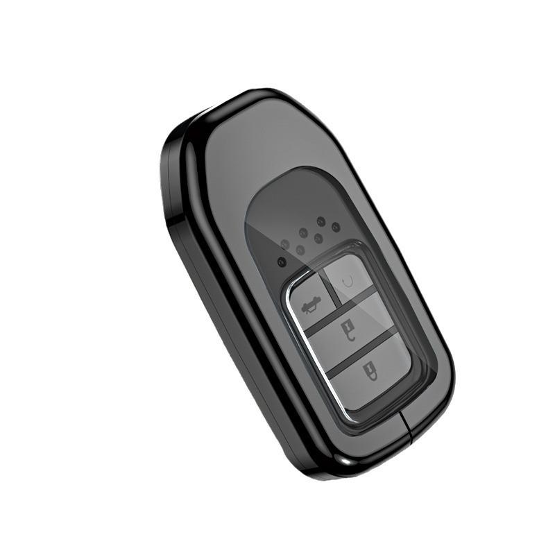 Honda Car Key Case - 10th Gen Accord, XRV, Odyssey, Civic, HR-V Zinc Alloy Shell
