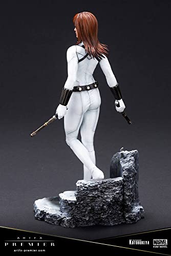 ARTFX PREMIER MARVEL UNIVERSE Black Widow White Costume Edition 1/10 Scale PVC Pre-painted Easy-to-Assembly Figure MK366