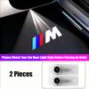 For BMW X6 LED Car Door Logo Welcome Lights Auto Laser Projector Lamp For BMW M E46 E90 E60 F30 F10 E39 E36 F20 G30 G20 E87 E30 F31 Sticker