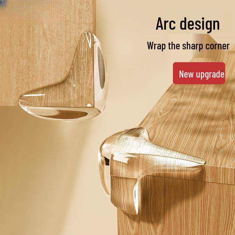 

Soft Silicone 90-Degree Corner Protector Strips for Tables and Range Hoods 1 piece