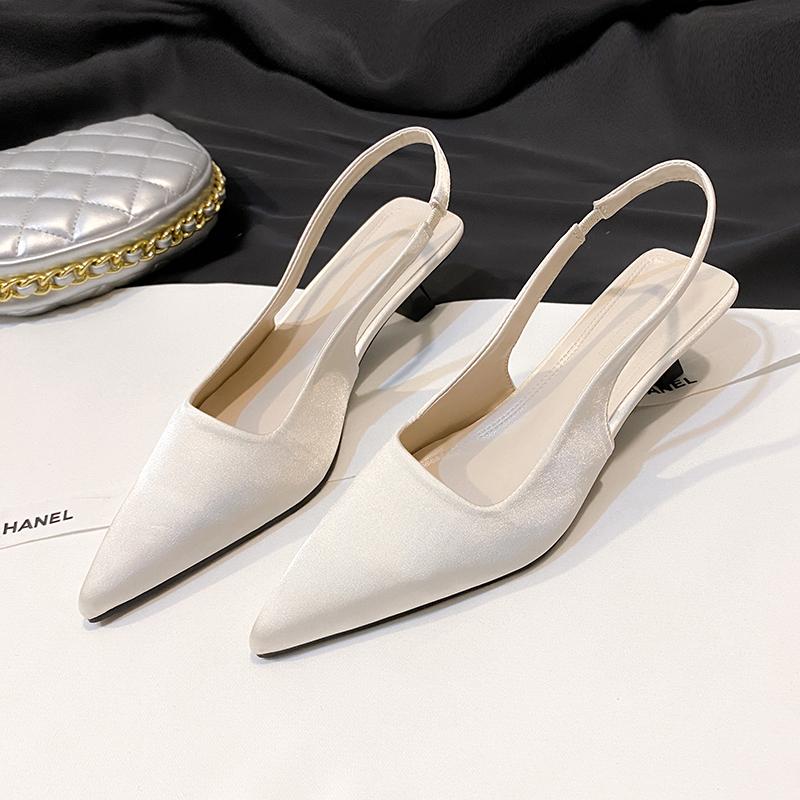 New Autumn Women's Shoes Women's Pumps Pointed Toe High Heels Shallow Woman Sandals Shoes Female Zapatos Mujer