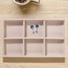 Desktop Jewelry Tray Jewelry Earrings Storage Holders Velvet Women Jewelry Owners Scratch Protection 2Pcs