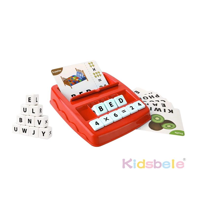 

Matching Letter Game For Kids 2 In 1 Educational Toy Sets Alphabet Spelling & Reading Number & Color Recognition Learning Toy Sets Gifts