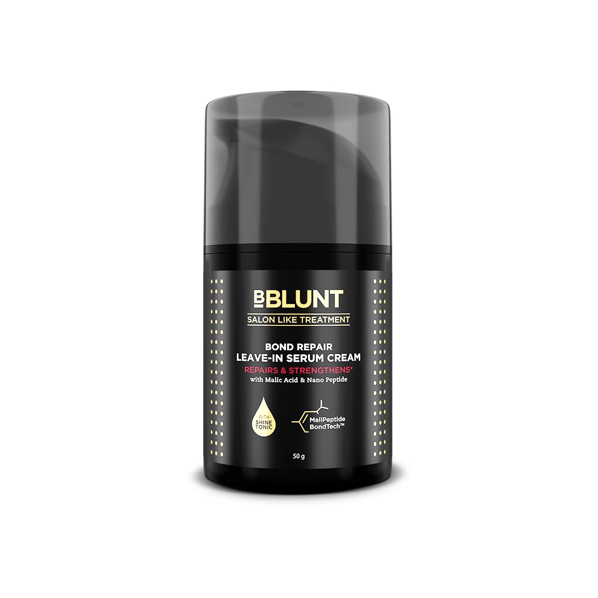 

BBLUNT Bond Repair Leave-In Serum Cream 50 g Non-Sticky Lightweight Formula For Softer Shinier Hair Daily Styling Care