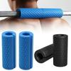 Gewichtheben Fettstangen Griffe Silikon Rutschfest Schutzgriff Polster für Fitnessstudio Hantel Langhantel und Fitness Dicke Stangen Geräte