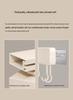 No-Drill Wall-Mounted White Kitchen Hook Rack for Pots, Lids, and Utensils