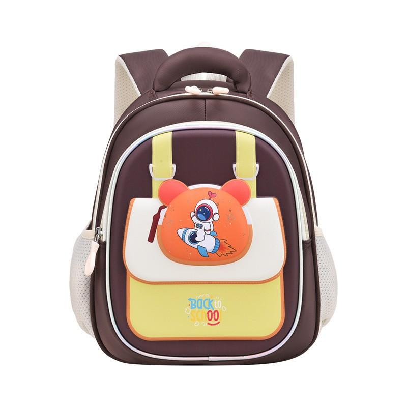 Kids 3D Hardshell Backpack Preschoolers - Cute Animal Design Waterproof Nylon School Bag With Padded Shoulder Straps