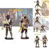 Mcfarlane Realistic Mortal Kombat Shaokan Zero Degree Dual Figure Set 7-inch Joint Movable Doll