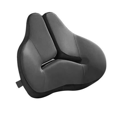 Autositzkissen mit Lendenwirbelstütze Atmungsaktiv Ergonomisch Rücken Bequem für und Schwarz Hochwertige Unterstützung, Unterstützung, Fahren, Auto-/Bürostühle,