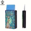 Credit Card Holder with Automatic Pop-up Card Protection Case, Premium Card Holder, Thin Wallet with Paper Money Slot