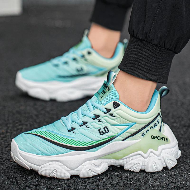 Fashion Platform Sports Shoes Casual Sneaker Sports and Leisure Loafers Non-slip Shoes for Men Ventilate Wear-resistant Fashion New