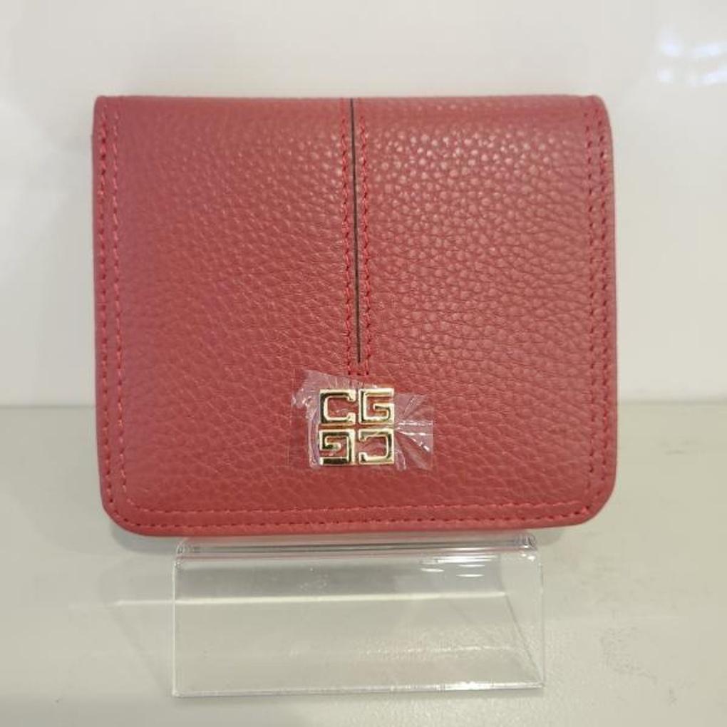 moncross8033AW Women's Cowhide Stitched Bifold Wallet