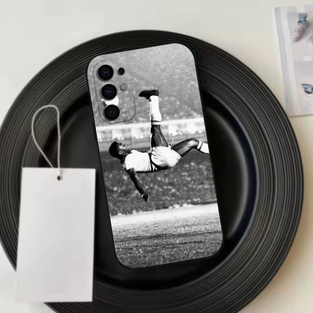 Pelé  Phone Case For Samsung S25,S24,S21,S22,S23,S30,Ultra,S20,Plus,Fe,Lite,Note,10,Black Cover