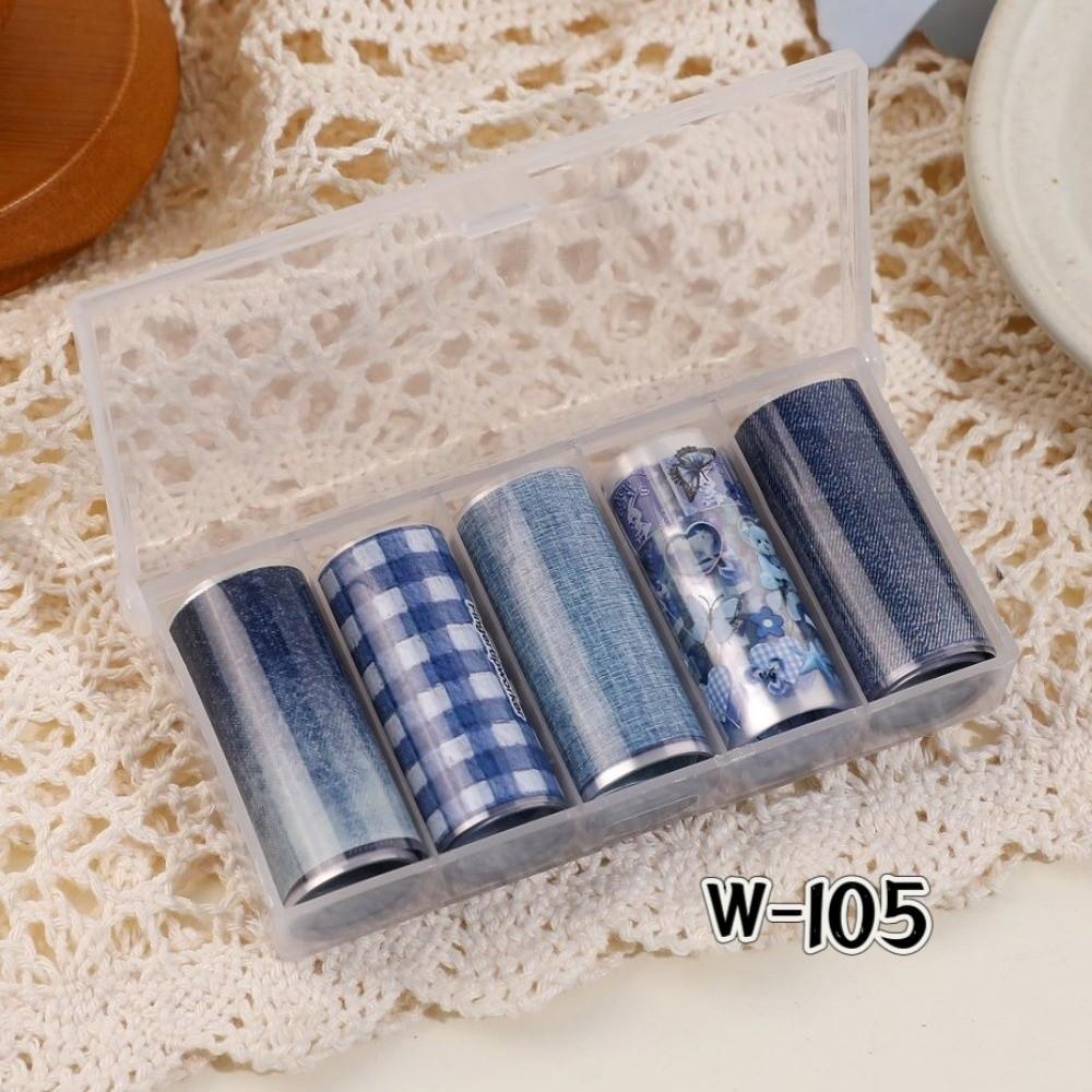 Lace Design Nail Stickers Laser Nail Art Stickers Fashion Nail Foils  Manicure DIY