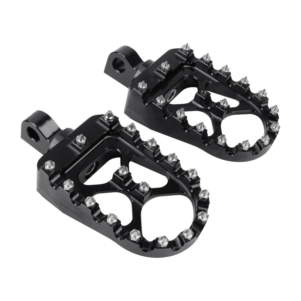 For Harley Sportster XL 883 1200 Dyna Street Bob Motorcycle FootPegs Foot Pegs 360° Roating Foot Pegs CNC Aluminum Wide Fat Part