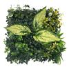 DIY Artificial Plant Wall Panel Sunflower Artificial Fern Grass  Background Wall Decoration