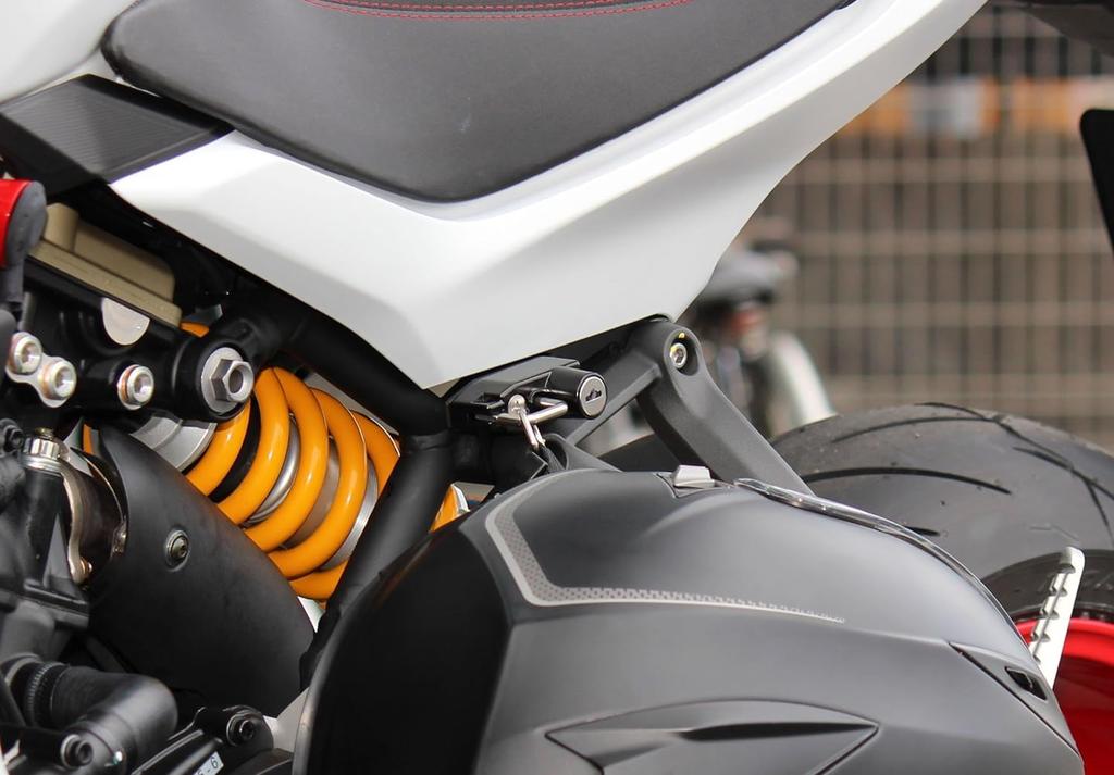 Kijima Motorcycle Bike Parts Helmet Lock Black DUCATI Super '17~ Sports/S HDC-05009