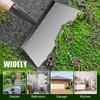 2Pcs Multifunctional Cleaning Shovels Manganese Steel Garden Cleaning Flat Shovel Scraper for Grass Camping Weeding Planting