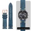 22mm 23mm high-quality genuine leather watch strap For Casio EDIFICE EFR-552D/539/303 EFV-650D MDV-107D Men's Cowhide watchband