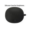 Silicone Earphone Case with Keyring Headphone Protective Case Earbuds Cover for QCY Crossky C50i