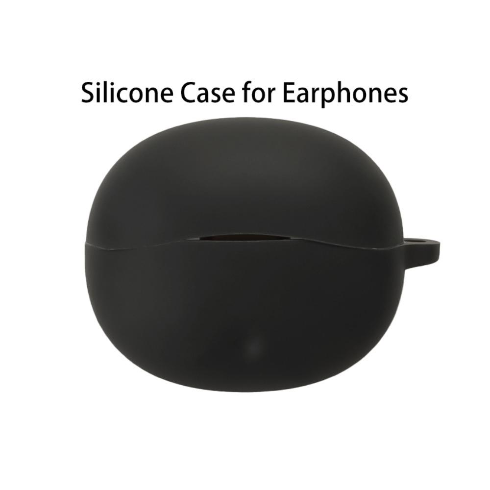 Silicone Earphone Case with Keyring Headphone Protective Case Earbuds Cover for QCY Crossky C50i