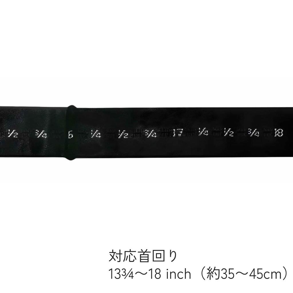 [Bowties.jp] Plain Black and White Silk Hand-Tie Bow Tie (Black)