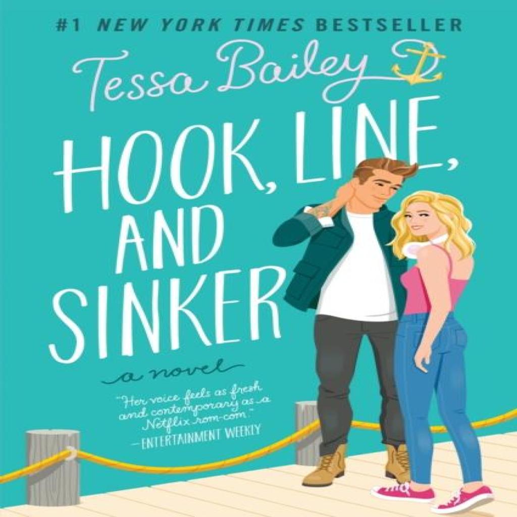 Hook Line and Sinker by Tessa Bailey Paperback Book 9780063045699