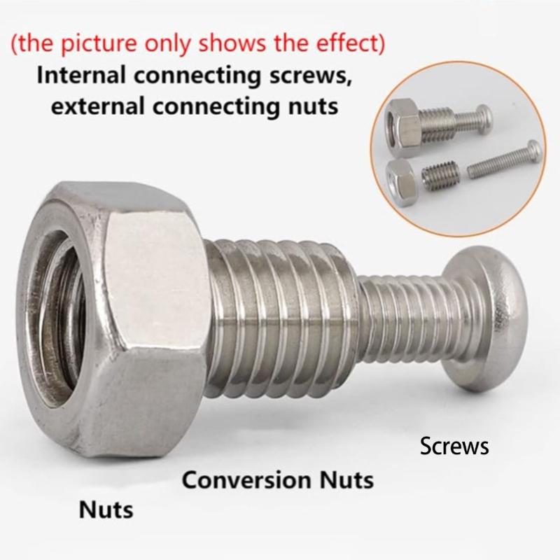 10pcs Stainless Steel Slotted Tapping Inserts for Enhances Durability and Easy Installation In Various Applications