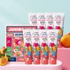 VUCA Junior Mild High-Fluoride Vegan Toothpaste Peach Flavor 110g Pack of 8