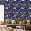 Graffiti Wallpaper Cars and Football for Living Room and Bedroom 50x1000